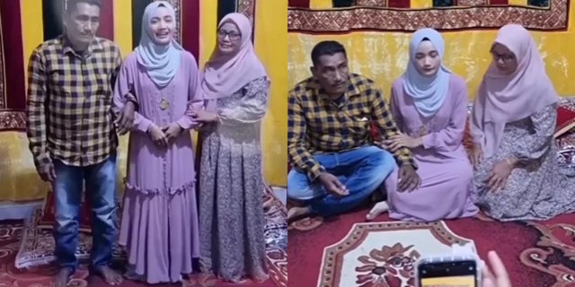 This Woman Cries and Finally Takes a Photo with Her Parents Who Have Been Divorced Since She Was a Baby, Her Story Makes You Cry