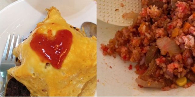 This Woman Wants to Cry When Tasting Her Husband's Fruit Fried Rice