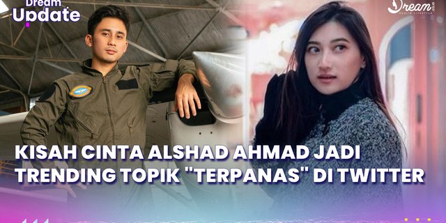 Kisah Cinta Alshad Ahmad Jadi Trending Topik 'Terpanas' di Twitter