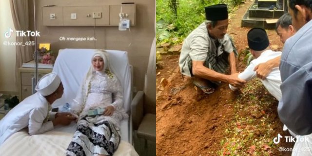 Touching Love Story, Couple Gets Married in Hospital until the Wife Passes Away