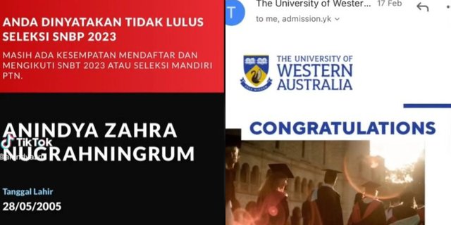 Failed SNBP 2023, Bantul Student Succeeded in Getting Accepted to 3 Foreign Universities at Once!