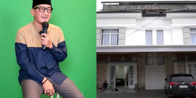 8 Potraits of Ustaz Zacky Mirza's Three-Story Modern House