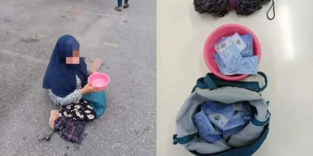 Shocking! Foreign Woman Begging After Investigating Her Income Makes People Astounded