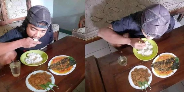 Enjoying the Iftar Menu of Pecel Lele and Balado, But the Ending Makes Netizens Angry But Laughing