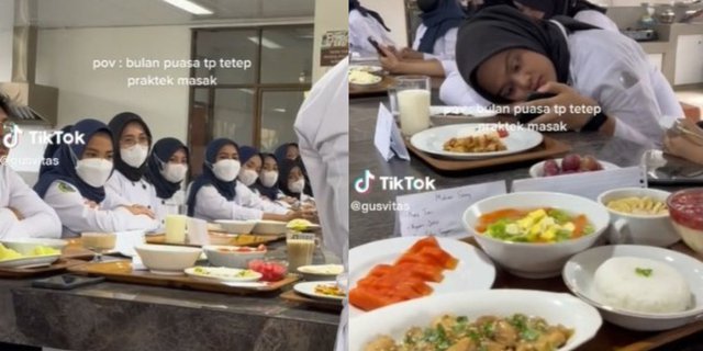 Fate of Culinary Students, Cooking Practice Delicious Menu in Ramadan