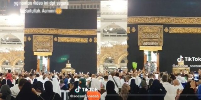 Masha Allah! Indonesian Umrah Pilgrims Witness the Opening of the Ka'bah Door