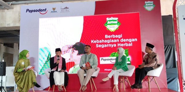 Pepsodent Holds Sahur Amal, Collaborating with BAZNAS and Istiqlal Mosque