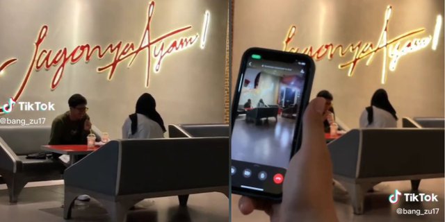 Viral Moment Guy Catches Girlfriend Cheating at Cafe, Claims to Be Working in a Group