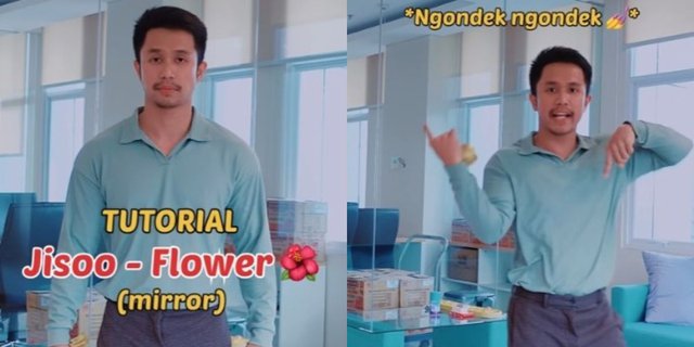 Viral Video of a Guy Doing a Tutorial for Jisoo's Flower Dance Challenge, Netizens Focus on Memorizing the Hilarious Dance Moves