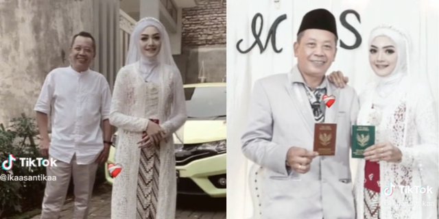 Viral Wedding of a Couple with a 29-Year Age Difference in Sidoarjo, the Woman Mistaken for a Young Wife