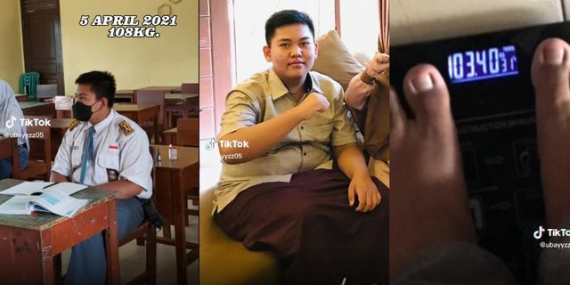 Extraordinary Transformation of a Young Man who is Embarrassed by Having a Weight of Over 100 Kg Since High School