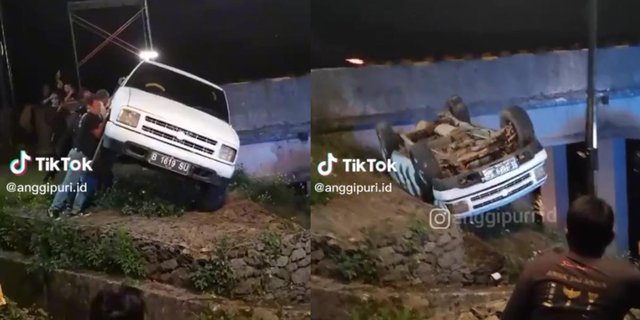 Behind the Scene of Car Rolling Scene in Indonesian Soap Opera, Turns Out to Use Real One Instead of Camera Trick