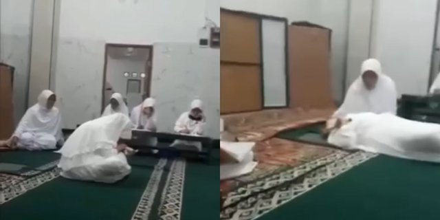 Envious Death, Video of the Moment a Woman from Bandung Dies After Completing the Quran