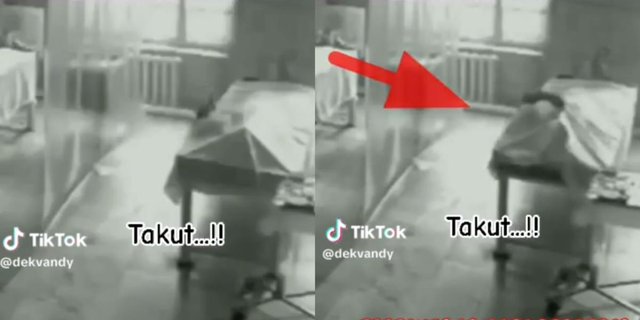 Terrifying and Creepy! CCTV in the Morgue Records the Body Suddenly Moving and Trying to Get Up