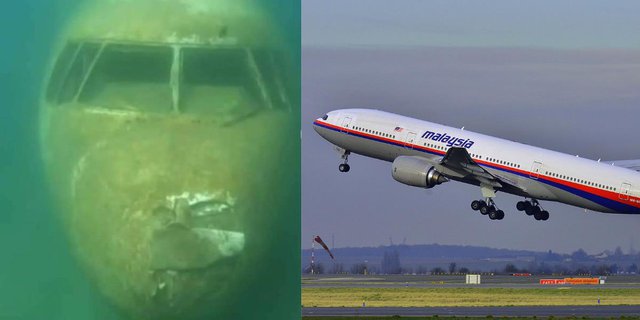 Sensational! Photo Claimed to be Wreckage of MH370 Found Sunken without Traces of the 239 Victims' Skeletons