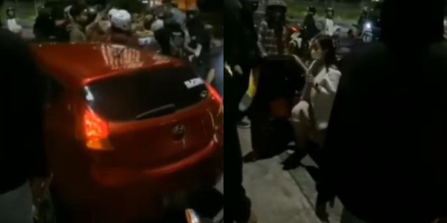 Viral Suami Tabrak Istri Sah Usai Kepergok Jalan Bareng Pelakor Bagai