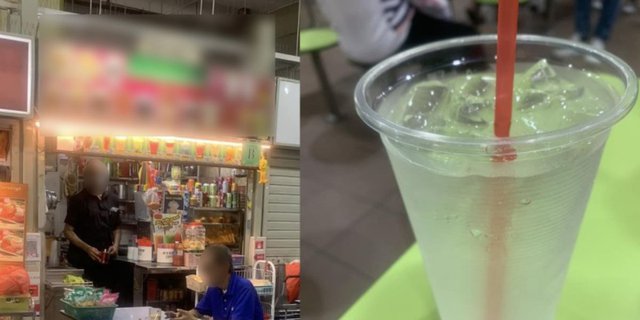 Woman Buys 'Sultan' Ice Water at a Stall, More Expensive than Trendy Coffee and Tea