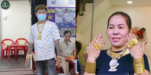 Viral Owner of Stall Wearing 116 Gold Jewelry, Simple Profession but Extraordinary Wealth