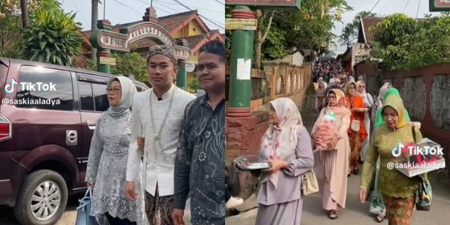 Viral Getting Married to a Neighbor who Brings Seserahan One RT, Guaranteed Cost Saving