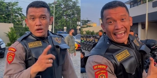 Ingat Aipda Ambarita Polisi Artis Yang Dulu Dimutasi Gegara Langgar Sop Kini Kembali Patroli 