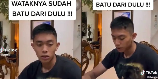 Viral Old Video of Mario Dandy Eating at Home, Called Spoiled Until Speaking Style Resembles Alif Cepmek