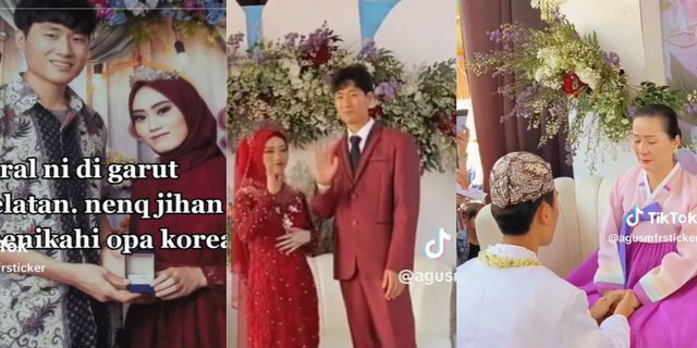 Viral Korean Man Marries Garut Girl, His Family Shocked to See the Reception Different from Expectations