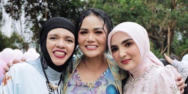 Adu Gaya Krisdayanti, Ashany, and Geni Faruk, who Attended the Gender Reveal Event of Atta and Aurel's Future Child