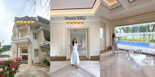 Luxurious Home Tour Worth Rp135 Billion in Kebayoran Baru, Every Room is Spacious, Equipped with Swimming Pool and Special Wudu Area