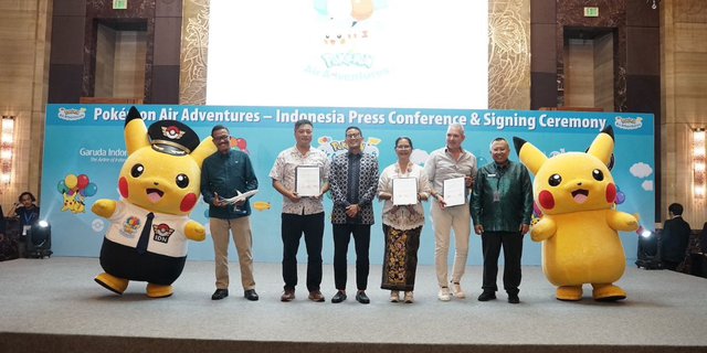 Pokemon Air Adventure and Garuda Ready to Launch Pikachu Jet to Boost Tourism