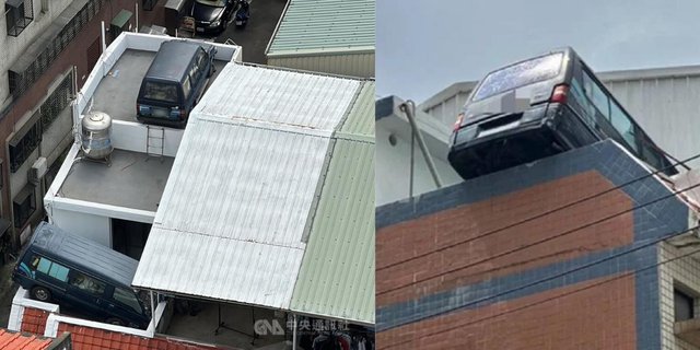 Viral! Man Parks Two Cars on Roof of House to Avoid Fines, Netizens Left Surprised, How Did He Do It?