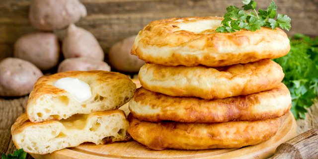 Potato Cheese Bread, Delicious Dish for Breakfast