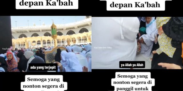 Indonesian Elderly Pilgrim Trampled in Front of the Kaaba, Can Only Cry and Seek Forgiveness