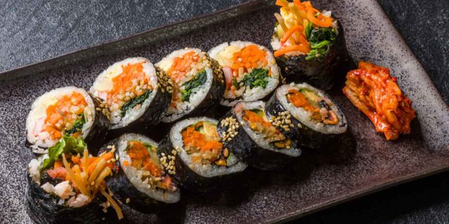 Low-Calorie Beef Gimbap, Replace Rice with Oats