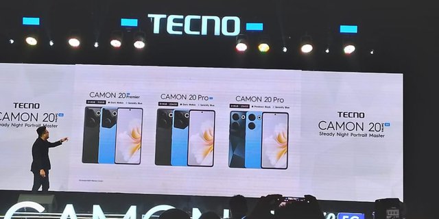 Sneak Peek at the Performance of CAMON 20 Series Camera, Launched with Prices Starting from Rp3 Million