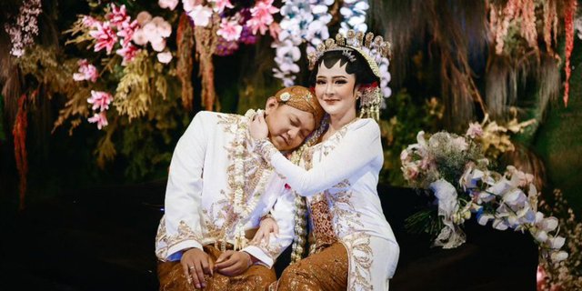 Bella Bonita Accused of Being Pregnant First, Here's the Testimony of the MUA who did her Makeup When Marrying Denny Caknan
