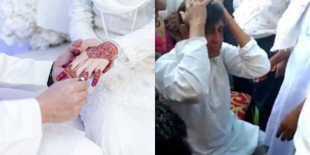 Caught Wearing a Wig, Groom Becomes the Target of the Bride's Family