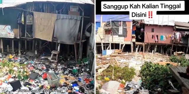 Irony Behind the Beauty of Pantai Indah Kapuk, There is a Settlement Where Residents Live Alongside Trash