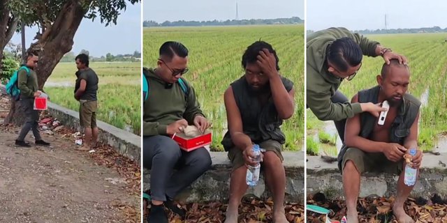 Ngakak! New Farmer Comes Up from the Rice Field and Mistaken as Mentally Ill: Can Only Surrender