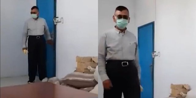 Controversial Video Allegedly Showing Panji Gumilang Entering a Woman's Room While Carrying a Towel