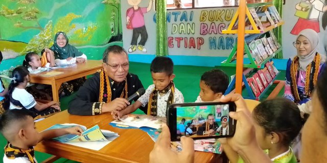 19 Child-Friendly Libraries Present in Nagekeo NTT Ahead of the 78th Anniversary of Indonesian Independence