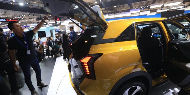 Interior Appearance of Mitsubishi XForce that Looks Fierce at GIIAS 2023