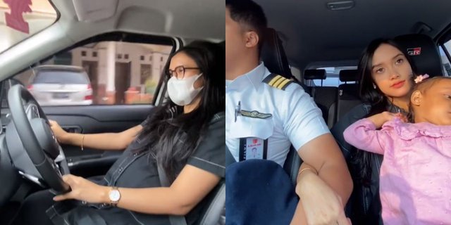 Viral Video Wife Enthusiastically Welcomes Pilot Husband Home from Work, Mentions Monthly Salary of Rp200 Million