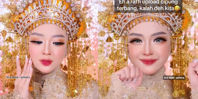 Video Makeup Transformation Often Viral, Let's Get to Know the Real Figure of Mbak Makeba