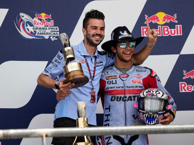 Enea Bastianini Memuncaki Klasemen MotoGP, Federal Oil: Bikin Bangga Indonesia