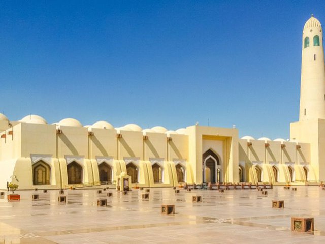 Destinasi Wajib di Qatar, Datang ke Masjid Imam Abdul Wahhab