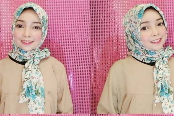 Tutorial Hijab Square untuk Tampil Modis ke Kantor  Hijab 
