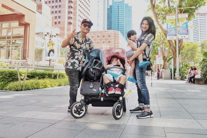 Lihat Gaya  Keren  Judika Momong Dua Anak  Parenting Dream 