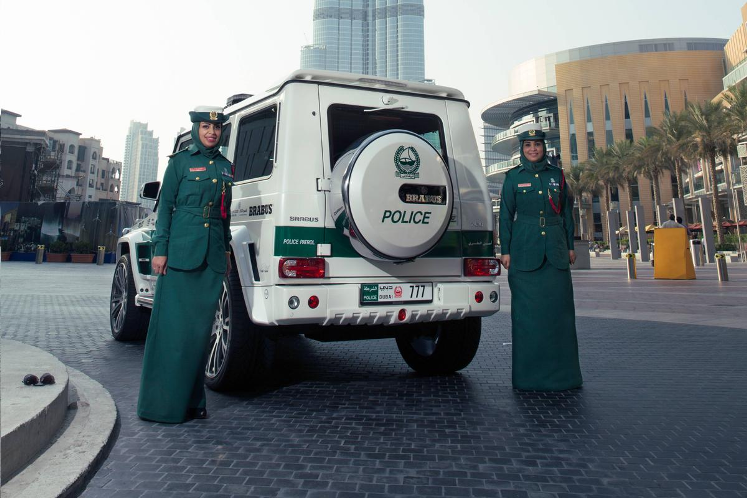 Foto Mobil Patroli Mewah Polwan Dubai