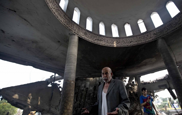 Masjid di Gaza Dibombardir Israel