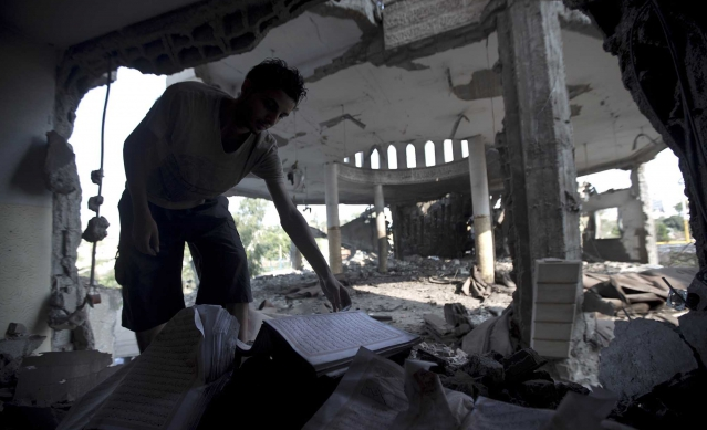 Masjid di Gaza Dibombardir Israel